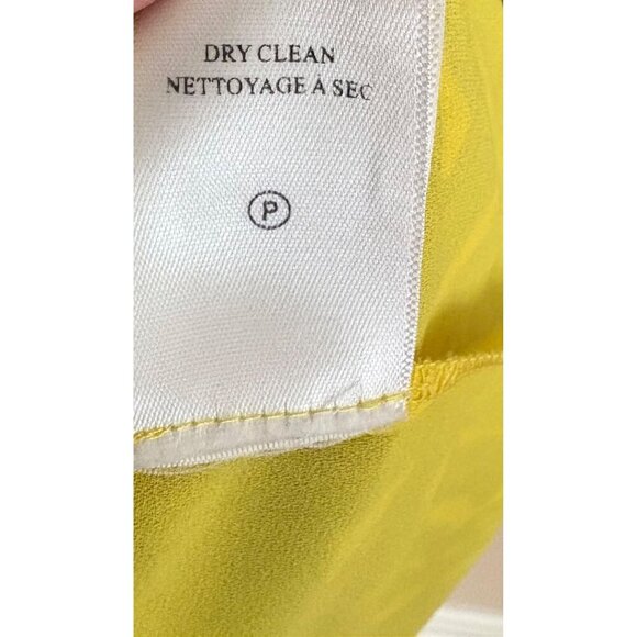 A.L.C. Viera Twist Front Mini Dress in Silk Size 6 Purple and Yellow Florals - Picture 9 of 15